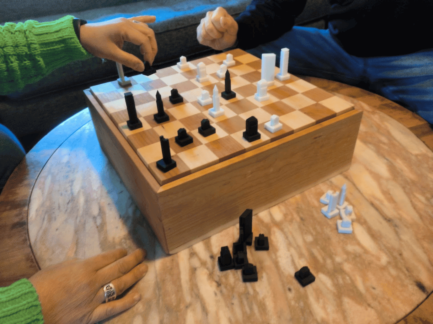 chess boston by roger_3d printed chess set_5